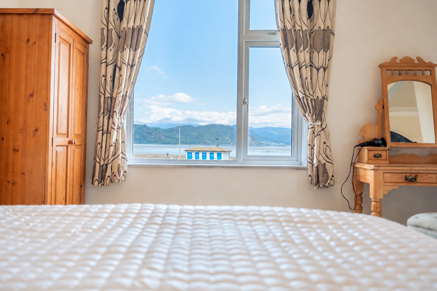 View from a front suite window